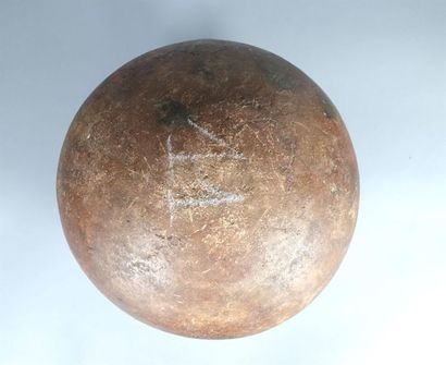 AFRIQUE DE L'OUEST, Lobi
Pot en terre cuite,...