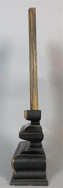 CHINE - XIXe siècle
Stèle funéraire en bois...
