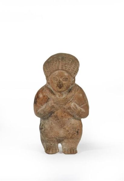 ÉQUATEUR, La Tolita
Statuette en terre cuite...