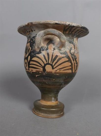 Art grec, Apulie - IVe siècle av. J.C.
Cratère...