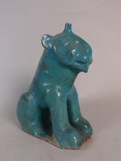 IRAN - XIIe-XIIIe siècle
Lion. Aquamanile...