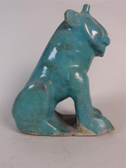 IRAN - XIIe-XIIIe siècle
Lion. Aquamanile...