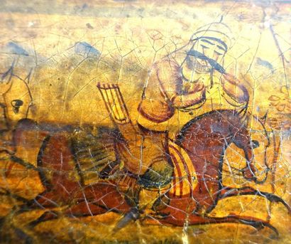 IRAN, Qâjâr - Fin du XIXe-début XXe siècle...