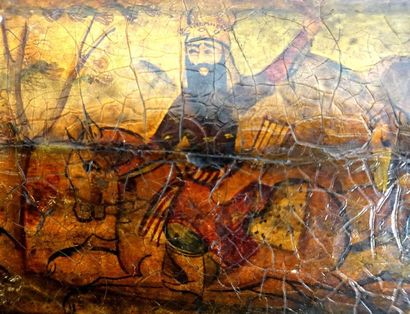 IRAN, Qâjâr - Fin du XIXe-début XXe siècle...