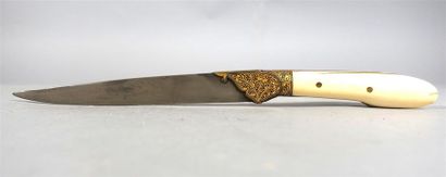 INDE du Nord ou IRAN - XIXe siècle
Couteau,...