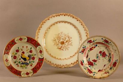 CHINE, Compagnie des Indes - XVIIIe siècle
Lot...