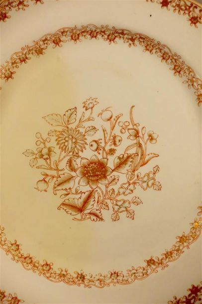 CHINE, Compagnie des Indes - XVIIIe siècle
Lot...
