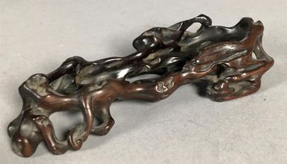 CHINE - XIXe siècle
Repose pinceaux en agate...