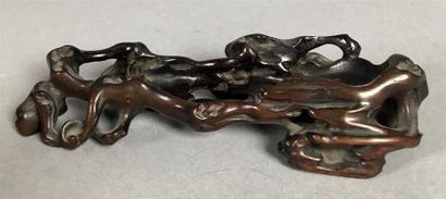 CHINE - XIXe siècle
Repose pinceaux en agate...