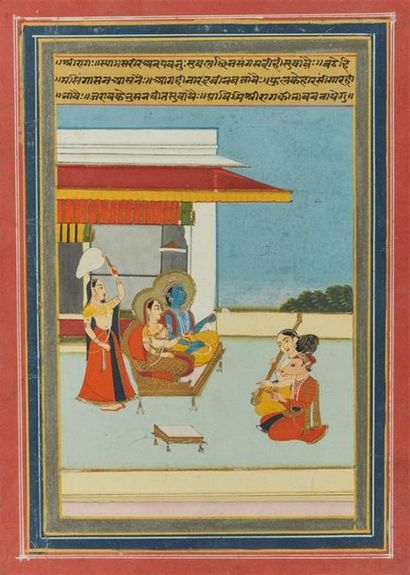 INDE - Fin du XIXe siècle
Deux miniatures...