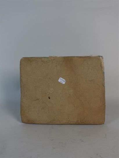 IRAN - XIIe-XIIIe siècle
Carreau rectangulaire...