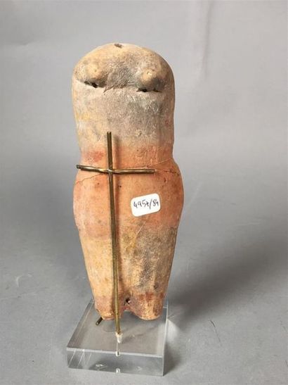 ÉQUATEUR, Manabi
Statuette en terre cuite,...
