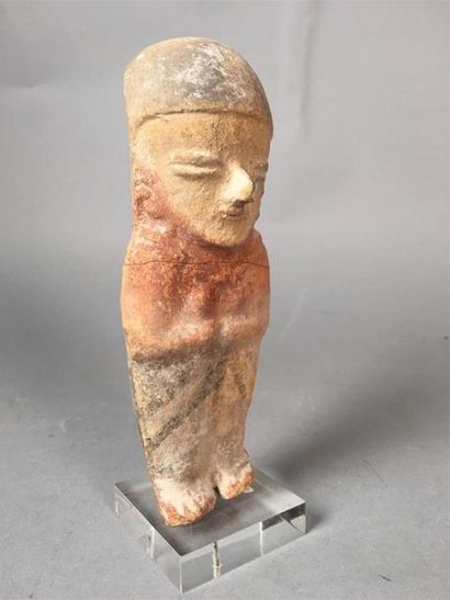 ÉQUATEUR, Manabi
Statuette en terre cuite,...