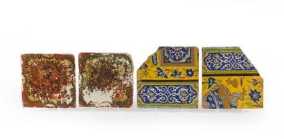 IRAN - XVIIIe-XIXe siècle
Deux groupes de...