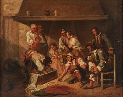 GARCIA Y HISPALETO Rafael (Séville 1833-Paris...