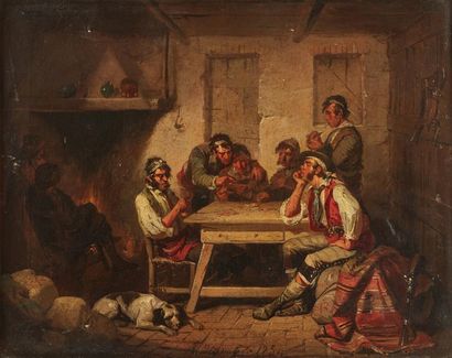 GARCIA Y HISPALETO Rafael (Séville 1833-Paris...