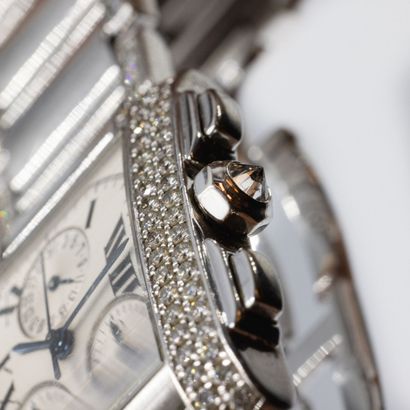CARTIER, Tank Française Chrono Reflex
Montre...