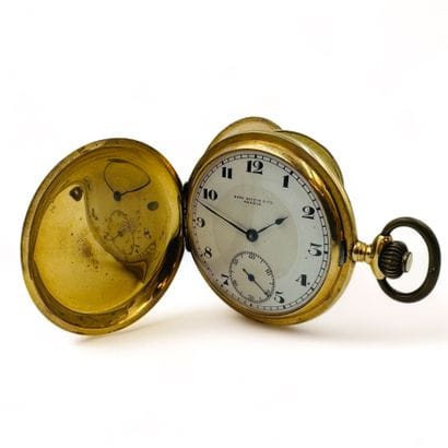 HAAS NEVEUX & CIE
Montre de gousset savonnette...