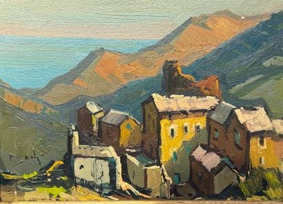 Pierre BACH (1906-1971)
The valley of Sisco,...