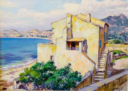 Olynthe MADRIGALI (1887-1950)
House on the...