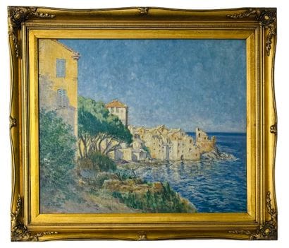 Rémy LANDEAU (1859-1934)
View of Erbalunga,...