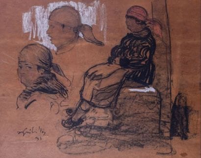 Marcel Dominique POGGIOLI (1882-1969)
Study...