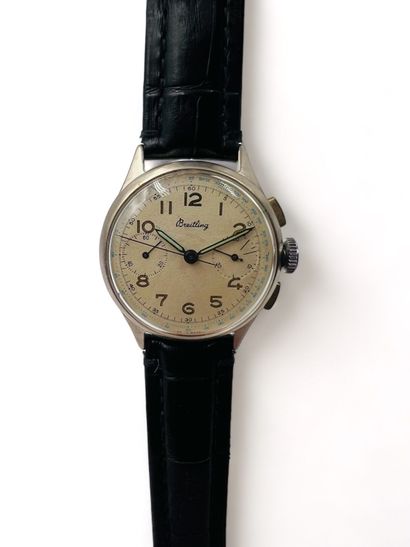 BREITLING
Montre bracelet d'homme chronographe.
Boîtier...