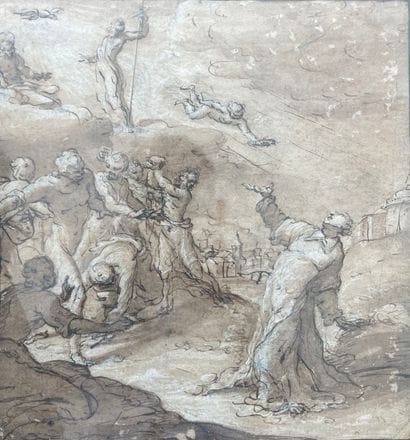 17th century Spanish school, entourage of...