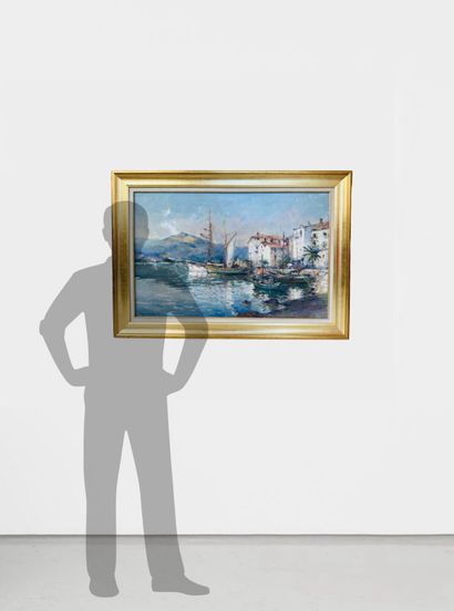 Tony CARDELLA (1898-1976)
The port of Calvi,...