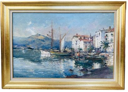 Tony CARDELLA (1898-1976)
The port of Calvi,...