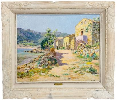 Olynthe MADRIGALI (1887-1955) 
House by the...