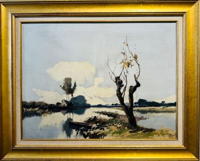Lucien PERI (1880-1948)
The Liamone, Corsica.
Oil...