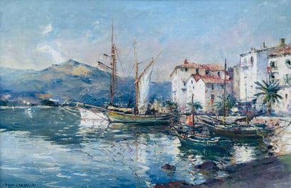 Tony CARDELLA (1898-1976)
The port of Calvi,...