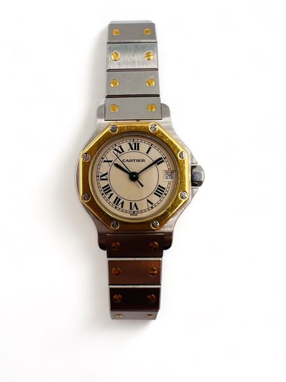 CARTIER, Santos
Montre bracelet de dame en...
