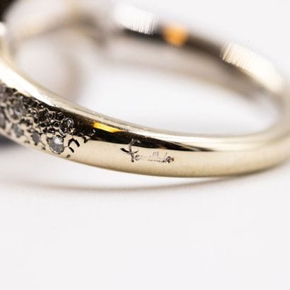 POMELLATO, Capri
Bague en or gris (750) sertie...