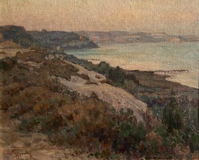 Marcel Dominique POGGIOLI (1882-1969)
Coastline,...