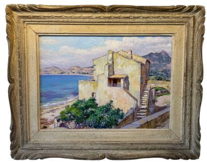 Olynthe MADRIGALI (1887-1950)
House on the...