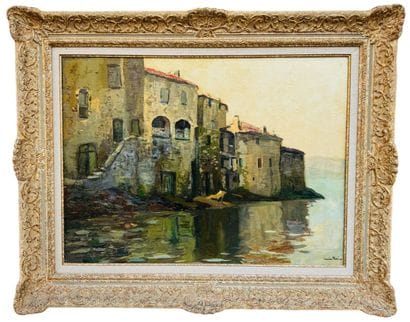 Lucien PERI (1880-1948)
View of Saint-Florent,...