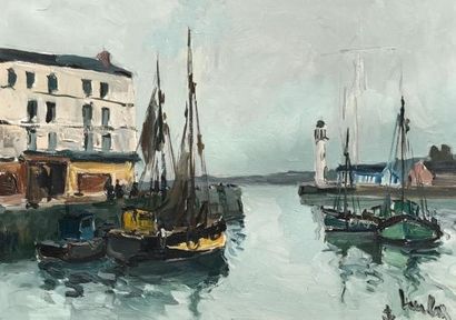 Fernand HERBO (1905-1995)

Honfleur 

Oil...