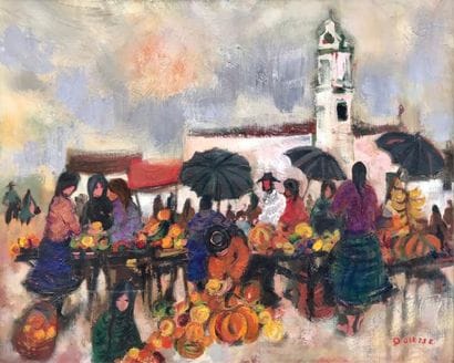 Claude QUIESSE (1938)

Market Scene

Oil...