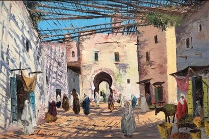 Pierre DE SAEDELER (XX)

Kasbah Gate

Oil...