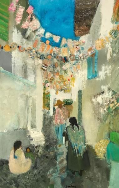 Guy BARDONE (1927-2015)

Busy alley

Oil...