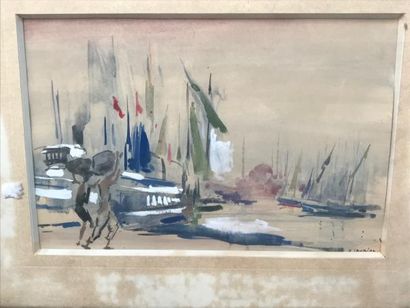 Rostislas LOUKINE (1904-1988)

The port in...