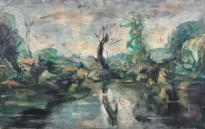Raphaël MISCHKIND (1894-1984)

Lake landscape

Oil...
