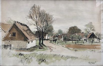 Henning KOPPEL (1918-1981)

Landscape - 1956

Ink...