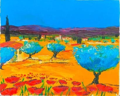 Jean-Claude TRON (1943)

The beautiful summer

Oil...