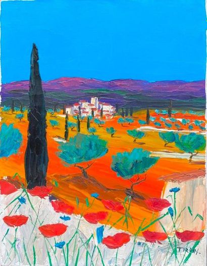 Jean-Claude TRON (1943)

The Bastidon

Oil...