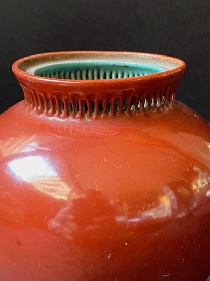 Small porcelain vase 