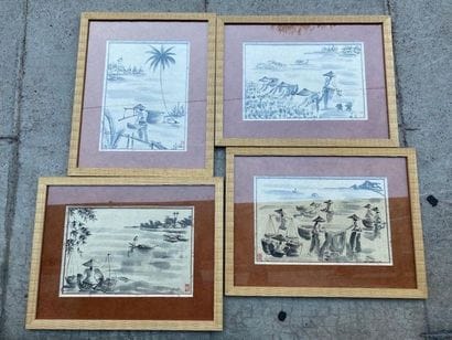 Far East

Landscapes

Set of four ink washes....