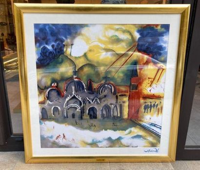Salvador DALI (1904-1989)

Saint Mark's Square

Printed...